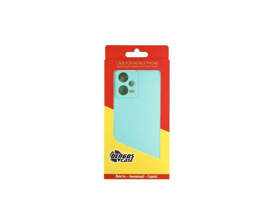 Чехол для мобильного телефона Dengos Xiaomi Redmi Note 12 5G Case + Glass (Ice blue) (DG-KM-84), изображение 3