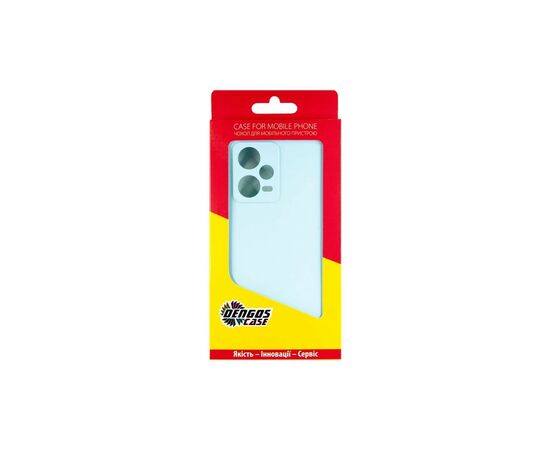 Чехол для мобильного телефона Dengos Xiaomi Redmi Note 12 Pro 5G Case + Glass (Ice blue) (DG-KM-85), изображение 3 Чехол для мобильного телефона Dengos Xiaomi Redmi Note 12 Pro 5G Case + Glass (Ice blue) (DG-KM-85), изображение 3
