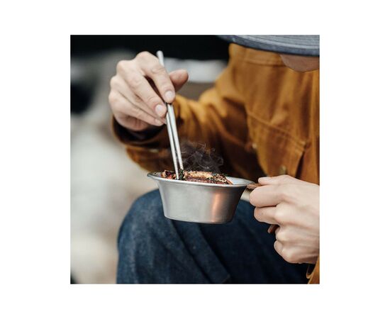 Чашка туристическая Naturehike NH21SJ002 з дерев'яною ручкою нержавіюча сталь (6927595785751), изображение 5 Чашка туристическая Naturehike NH21SJ002 з дерев'яною ручкою нержавіюча сталь (6927595785751), изображение 5