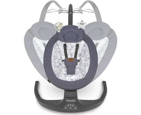 Кресло-качалка Lionelo Ralf Grey White (LO-RALF GREY WHITE), изображение 4