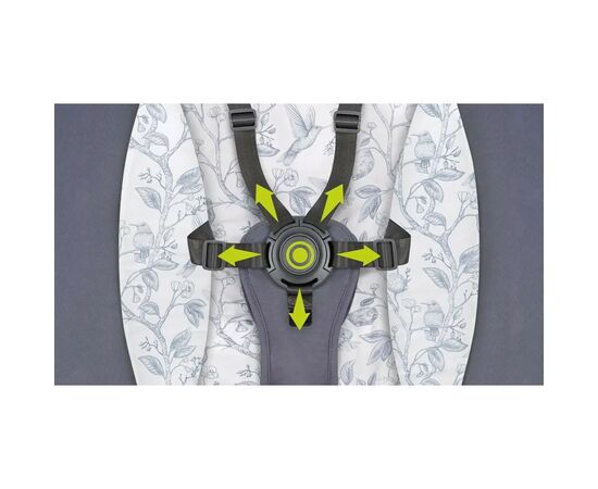 Кресло-качалка Lionelo Ralf Grey White (LO-RALF GREY WHITE), изображение 7