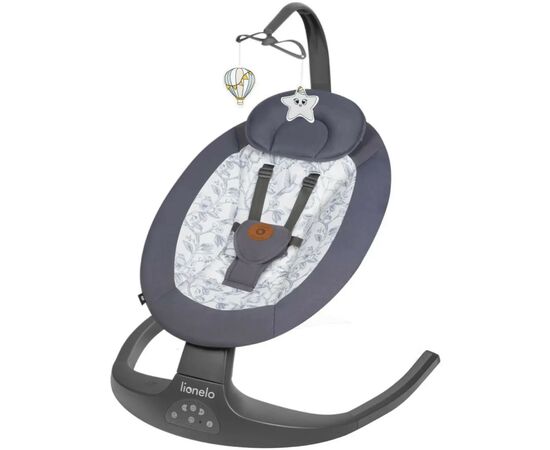 Крісло-гойдалка Lionelo Ralf Grey White (LO-RALF GREY WHITE)