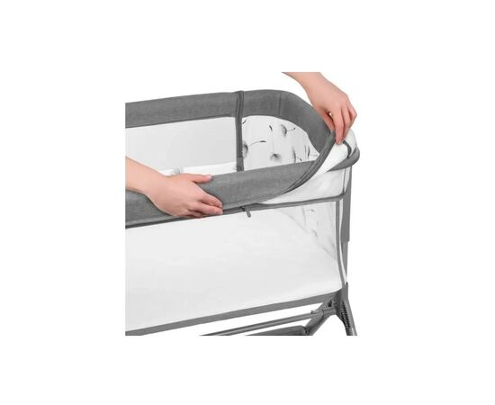 Кроватка Lionelo приставная Leonie Plus 3 в 1 Grey Stone (LO-LEONIE PLUS GREY STONE), изображение 11 Кроватка Lionelo приставная Leonie Plus 3 в 1 Grey Stone (LO-LEONIE PLUS GREY STONE), изображение 11