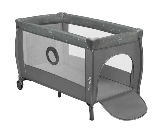 Дитячий манеж Lionelo Stefi Plus Grey Multicolor (LO-STEFI PLUS GREY MULTICOLOR)