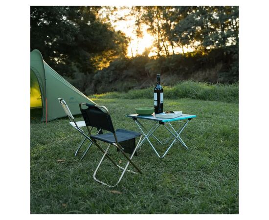 Туристичний стіл Naturehike NH19Z008-Z алюміній Розмір L сірий (6927595750872), зображення 2 Туристичний стіл Naturehike NH19Z008-Z алюміній Розмір L сірий (6927595750872), зображення 2