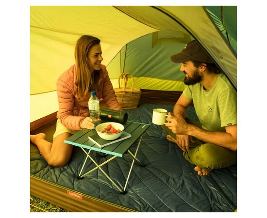 Туристичний стіл Naturehike NH19Z008-Z алюміній Розмір L сірий (6927595750872), зображення 4 Туристичний стіл Naturehike NH19Z008-Z алюміній Розмір L сірий (6927595750872), зображення 4