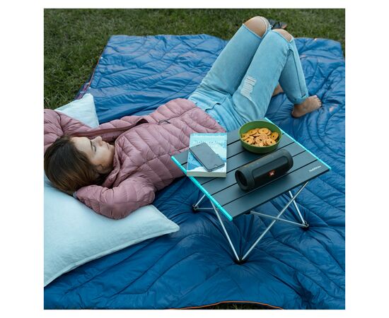 Туристический стол Naturehike NH19Z008-Z, алюміній, Розмір S, сірий (6927595737293), изображение 7 Туристический стол Naturehike NH19Z008-Z, алюміній, Розмір S, сірий (6927595737293), изображение 7