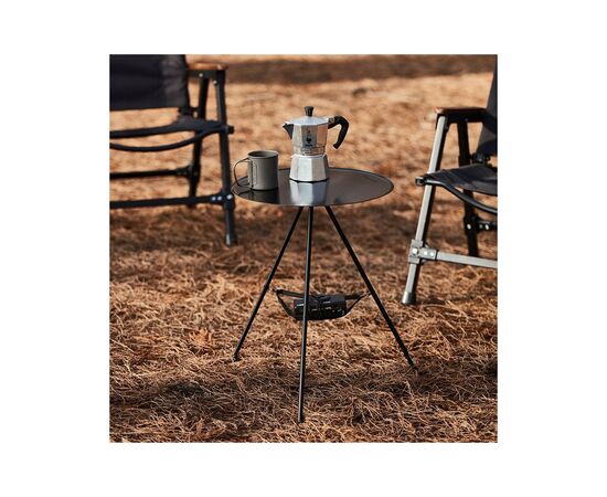 Туристичний стіл Naturehike CNH22JU035 алюміній Розмір L чорний (6927595712443), зображення 3 Туристичний стіл Naturehike CNH22JU035 алюміній Розмір L чорний (6927595712443), зображення 3