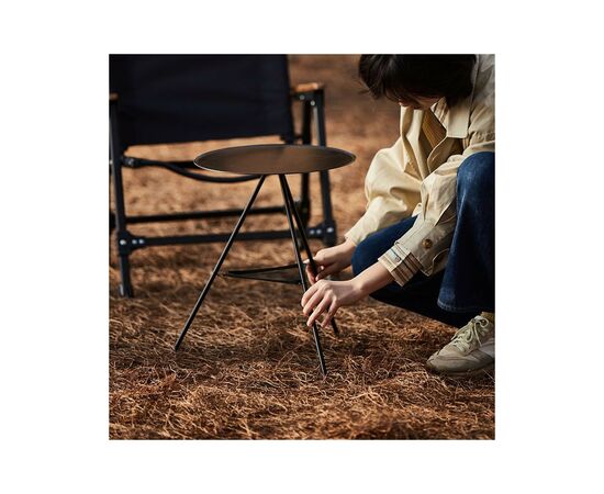 Туристичний стіл Naturehike CNH22JU035 алюміній Розмір L чорний (6927595712443), зображення 4 Туристичний стіл Naturehike CNH22JU035 алюміній Розмір L чорний (6927595712443), зображення 4