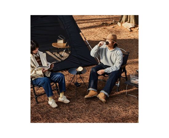 Туристичний стіл Naturehike CNH22JU035 алюміній Розмір L чорний (6927595712443), зображення 9 Туристичний стіл Naturehike CNH22JU035 алюміній Розмір L чорний (6927595712443), зображення 9