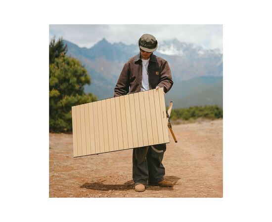 Туристичний стіл Naturehike CNK2300JU010 розмір M алюміній бежевий (6976023926945), зображення 9 Туристичний стіл Naturehike CNK2300JU010 розмір M алюміній бежевий (6976023926945), зображення 9