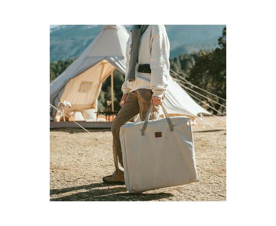 Туристичний стіл Naturehike CNH22JU031 із полицями бежевий (6975641888895), зображення 3 Туристичний стіл Naturehike CNH22JU031 із полицями бежевий (6975641888895), зображення 3