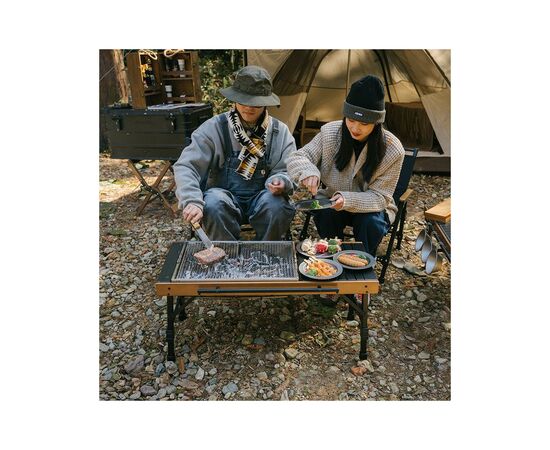 Туристический стол Naturehike комбінований NH21JU011 алюміній / бук (6927595797808), изображение 3