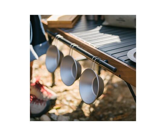 Туристический стол Naturehike комбінований NH21JU011 алюміній / бук (6927595797808), изображение 4