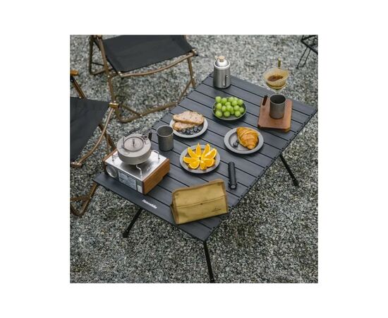 Туристичний стіл Naturehike полегшений CNH22JU037 алюміній чорний (6927595712474), зображення 4 Туристичний стіл Naturehike полегшений CNH22JU037 алюміній чорний (6927595712474), зображення 4