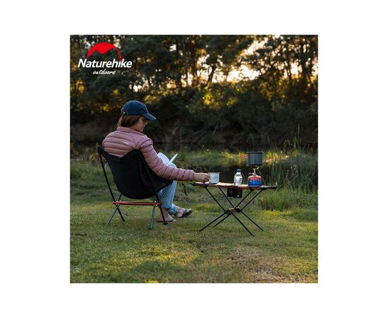 Туристический стол Naturehike полегшений NH19Z027-Z сітка/ карбон чорний (6976023920400), изображение 2 Туристический стол Naturehike полегшений NH19Z027-Z сітка/ карбон чорний (6976023920400), изображение 2