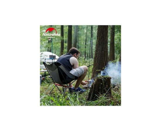 Стул складной Naturehike YL05 NH18Y050-Z чорний (6927595730676), изображение 4 Стул складной Naturehike YL05 NH18Y050-Z чорний (6927595730676), изображение 4