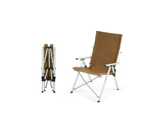 Крісло складане Naturehike CNH22JU059 алюміній коричневe (6975641886969), зображення 2 Крісло складане Naturehike CNH22JU059 алюміній коричневe (6975641886969), зображення 2