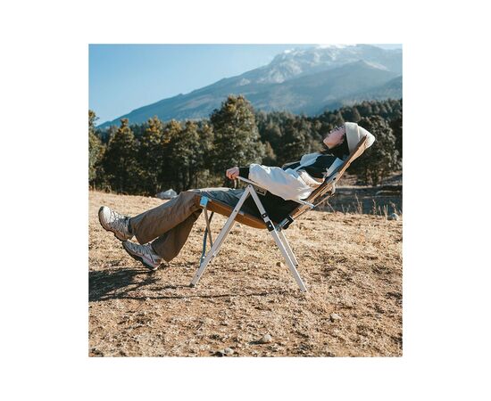 Крісло складане Naturehike CNH22JU059 алюміній коричневe (6975641886969), зображення 3 Крісло складане Naturehike CNH22JU059 алюміній коричневe (6975641886969), зображення 3