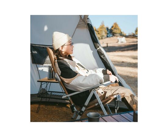 Крісло складане Naturehike CNH22JU059 алюміній коричневe (6975641886969), зображення 6 Крісло складане Naturehike CNH22JU059 алюміній коричневe (6975641886969), зображення 6