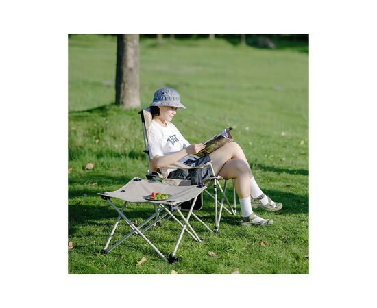 Кресло складное Naturehike CNK2300JJ012 алюміній бежевий (6976023922916), изображение 4 Кресло складное Naturehike CNK2300JJ012 алюміній бежевий (6976023922916), изображение 4