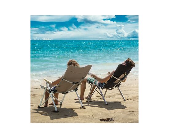 Крісло складане Naturehike NH17T003-Y алюміній бежевий (6927595749739), зображення 3 Крісло складане Naturehike NH17T003-Y алюміній бежевий (6927595749739), зображення 3