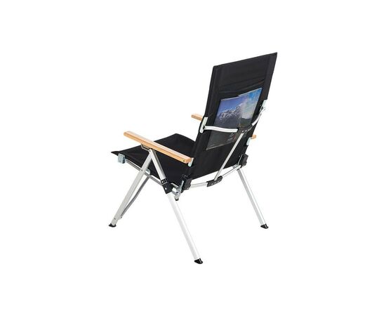 Кресло складное Naturehike NH17T003-Y алюміній чорний (6927595724934), изображение 2 Кресло складное Naturehike NH17T003-Y алюміній чорний (6927595724934), изображение 2