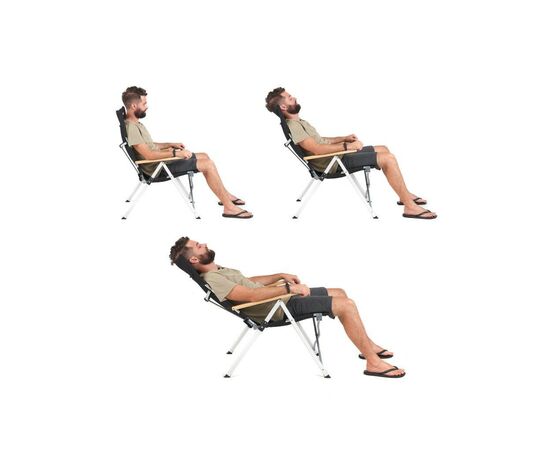 Кресло складное Naturehike NH17T003-Y алюміній чорний (6927595724934), изображение 4 Кресло складное Naturehike NH17T003-Y алюміній чорний (6927595724934), изображение 4