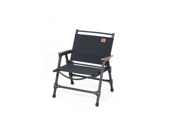 Крісло складане Naturehike NH21JJ002 великий алюміній чорний (6975641888420)