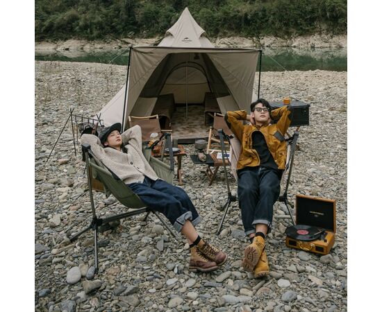 Крісло складане Naturehike -качалка NH21JJ004 бежеве (6927595782958), зображення 4 Крісло складане Naturehike -качалка NH21JJ004 бежеве (6927595782958), зображення 4