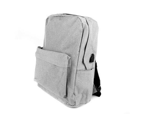 Рюкзак для ноутбука ColorWay 15.6" Casual Grey (CW-BPC156-GR), изображение 2 Рюкзак для ноутбука ColorWay 15.6" Casual Grey (CW-BPC156-GR), изображение 2