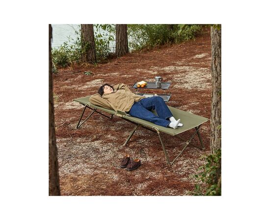 Розкладачка Naturehike CNH22JU033, сталь, зелений (6975641888543), зображення 3 Розкладачка Naturehike CNH22JU033, сталь, зелений (6975641888543), зображення 3