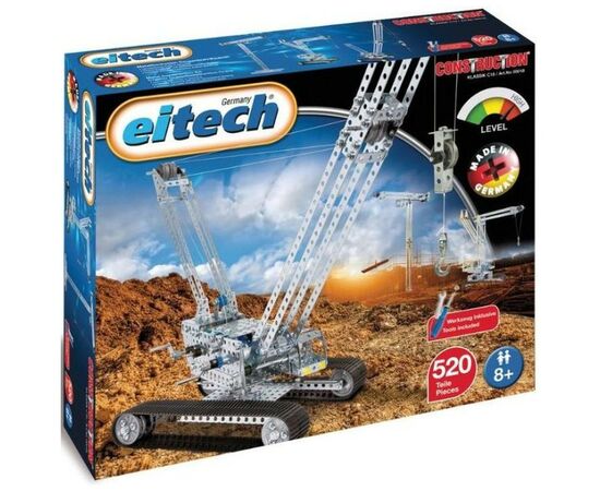 Конструктор Eitech Гусеничний будівельний кран (С18)