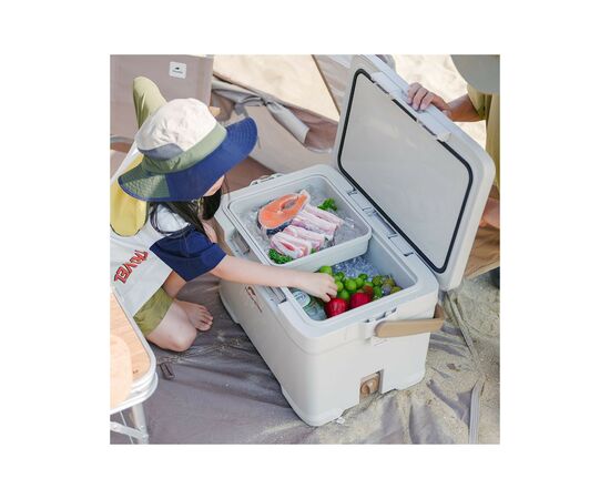 Термобокс Naturehike до 36 годин CNK2300BS012 30 л бежевий (6976023925627), изображение 3