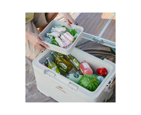 Термобокс Naturehike до 36 годин CNK2300BS012 30 л бежевий (6976023925627), изображение 4