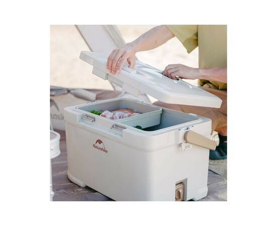 Термобокс Naturehike до 36 годин CNK2300BS012 30 л бежевий (6976023925627), изображение 5