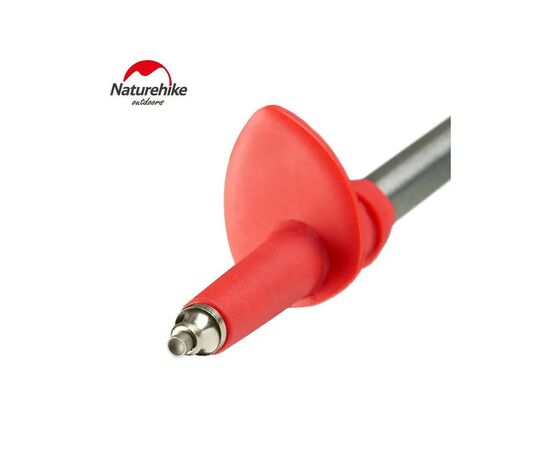 Треккинговые палки Naturehike ST06 NH17D006-D 3-секційна срібляста 1 шт (6927595748602), изображение 4 Треккинговые палки Naturehike ST06 NH17D006-D 3-секційна срібляста 1 шт (6927595748602), изображение 4