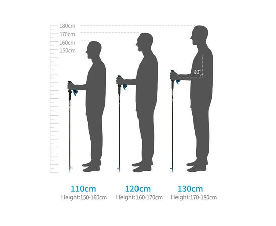 Треккинговые палки Naturehike ST08 NH18D020-Z 120 см бордова 1 шт (6927595748534), изображение 4