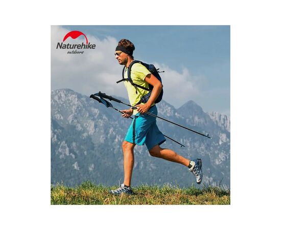 Треккинговые палки Naturehike ST08 NH18D020-Z 120 см бордова 1 шт (6927595748534), изображение 6