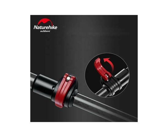 Треккинговые палки Naturehike ST10 NH19S010-T 130 см блакитний 1 шт (6927595735220), изображение 3