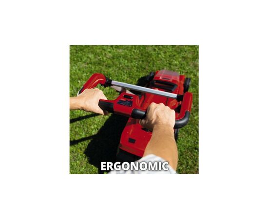 Газонокосилка Einhell RASARRO 36/38 PXC, 18В, 2х4Ah, 38см, 45л (3413180), изображение 3