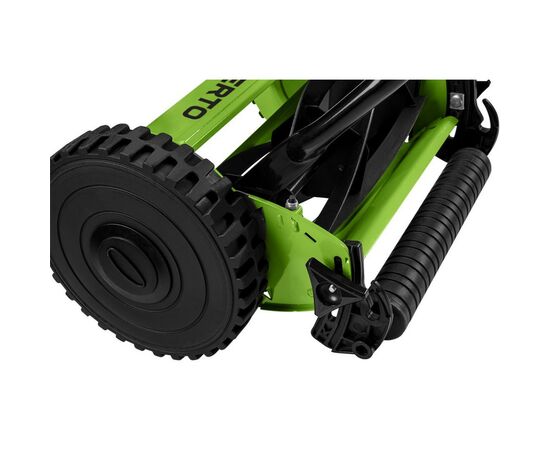 Газонокосарка Verto механічна, 30см. 16л, 12-45мм, 7кг (15G350), зображення 5 Газонокосарка Verto механічна, 30см. 16л, 12-45мм, 7кг (15G350), зображення 5