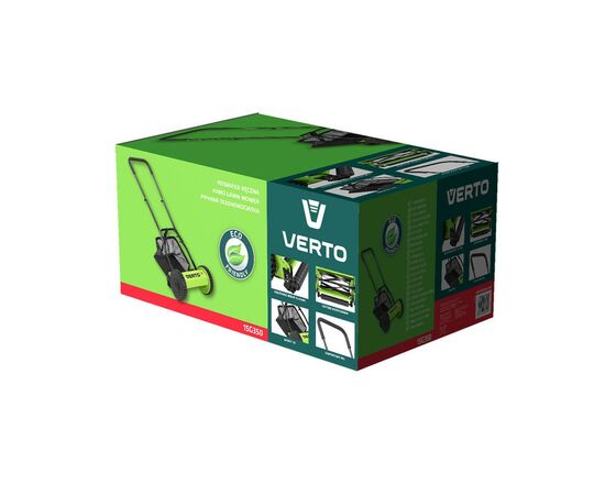 Газонокосарка Verto механічна, 30см. 16л, 12-45мм, 7кг (15G350), зображення 7 Газонокосарка Verto механічна, 30см. 16л, 12-45мм, 7кг (15G350), зображення 7