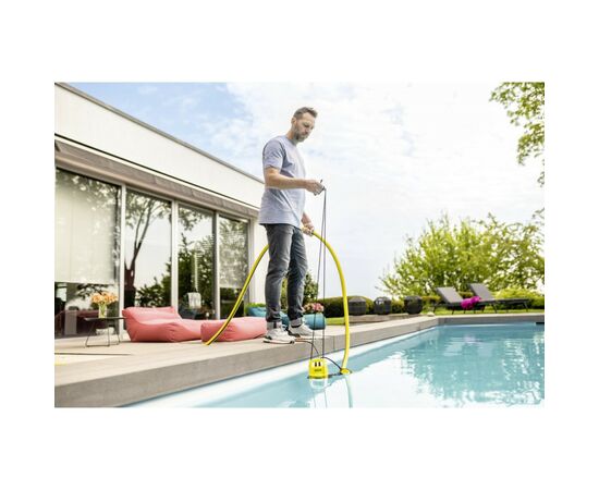 Дренажный насос Karcher для чистой воды SP 9.000 Flat, 280Вт, 9Куб/ч, 6м, глубина 7м, 3.75 кг (1.645-810.0), изображение 2 Дренажный насос Karcher для чистой воды SP 9.000 Flat, 280Вт, 9Куб/ч, 6м, глубина 7м, 3.75 кг (1.645-810.0), изображение 2