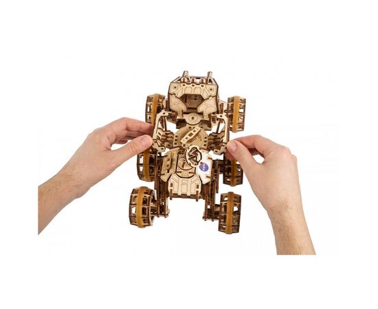 Конструктор Ugears механический Пилотируемый марсоход (70206), изображение 7 Конструктор Ugears механический Пилотируемый марсоход (70206), изображение 7