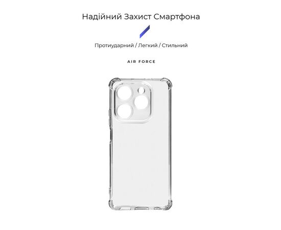 Чохол до мобільного телефона Armorstandart Air Force Tecno Spark 20 Pro (KJ6) Camera cover Transparent (ARM74394), зображення 3 Чохол до мобільного телефона Armorstandart Air Force Tecno Spark 20 Pro (KJ6) Camera cover Transparent (ARM74394), зображення 3