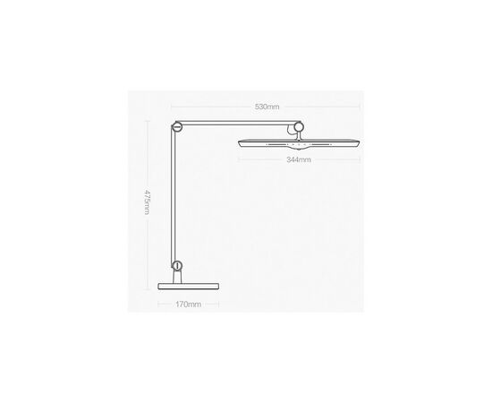 Настольная лампа Yeelight LED Light Reducing Smart Desk Lamp V1 Apple Homekit (YLTD08YL), изображение 8 Настольная лампа Yeelight LED Light Reducing Smart Desk Lamp V1 Apple Homekit (YLTD08YL), изображение 8