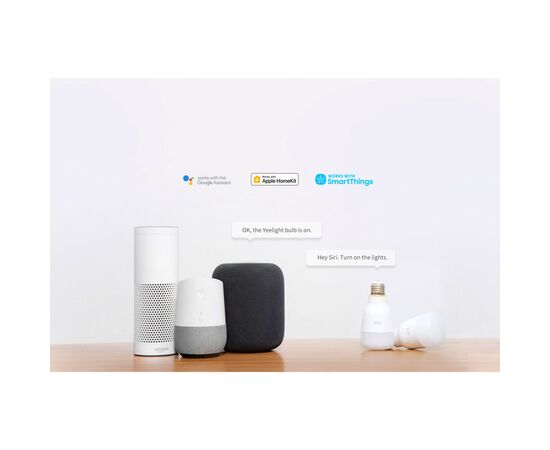 Умная лампочка Yeelight Smart LED Bulb 1S (Dimmable) (YLDP153EU), изображение 3 Умная лампочка Yeelight Smart LED Bulb 1S (Dimmable) (YLDP153EU), изображение 3