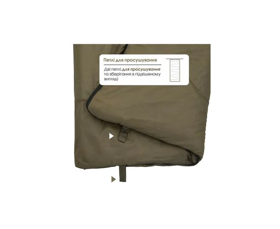 Спальный мешок Mousson PUNTO Olive (10725), изображение 11 Спальный мешок Mousson PUNTO Olive (10725), изображение 11