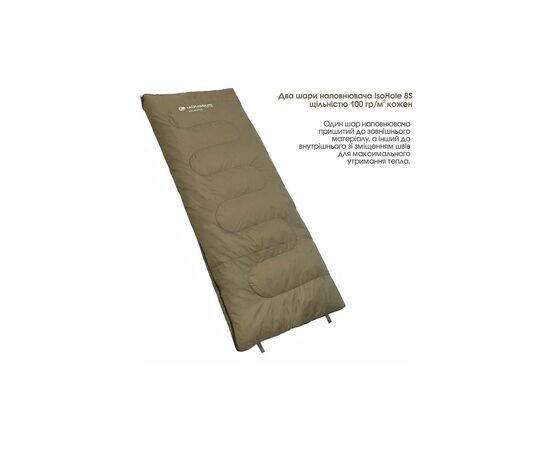Спальный мешок Mousson PUNTO Olive (10725), изображение 4 Спальный мешок Mousson PUNTO Olive (10725), изображение 4